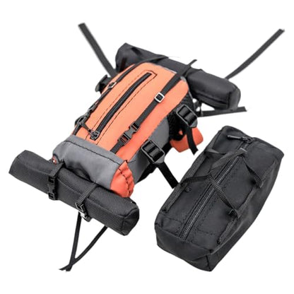 DYNWAVE RC Luggage Carrying to Use RC Car Accessories Replacement Storage Spare Part Miniature Sports Travel Case Simulated, Orange