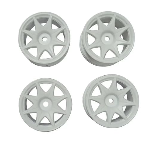 4Pcs 58mm Tires with 12mm Hex Wheels and Sponge Compatible with 1/10 1/12 Scale RC Drift Cars Including 3 M4 M5 TCR M04 M05 Models