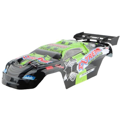 9206E RC Car Shell Body Cover PX9200-03 Accessories Spare Parts for 9202E 9206E 1:10 RC Monster Trucks Vehicle (Green) - color: Green
