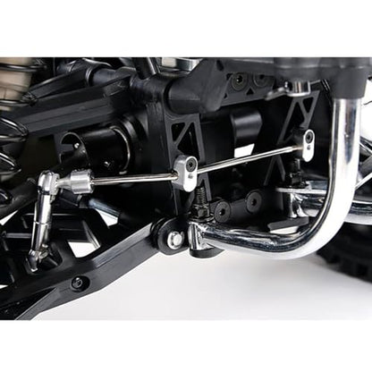 CNC Metal Balance Sway Bar Kit (Silver) | for 1/5 HPI ROFUN ROVAN King Motor Baja 5b 5t 5sc Rc Car Parts - color: Silver