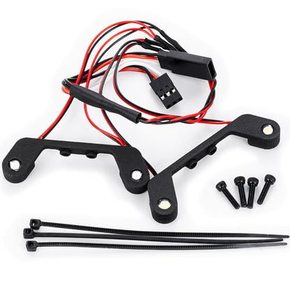 RC Front&Rear Lights Kits for Arrma 1/18 Granite Grom | Headlight Taillights Set RC Crawler Car Upgrade Parts