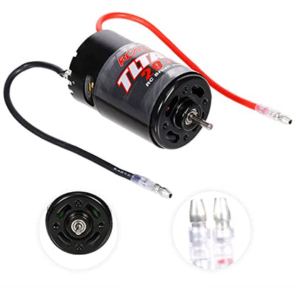 550 Brushed Motor 12T 21T 29T 35T for for 1/10 RC Scale Rock Crawler Off-Road Car TRAXXAS TRX4 TRX6 Redcat Axial SCX10 (550, 29T Brushed Motor) - style: 550, 29T Brushed Motor