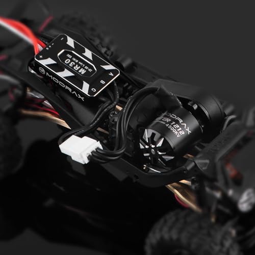1212 4500KV Brushless Motor & 25A ESC with 11T Pinion Gear for SCX30 | Plug & Play, No Programming Required, Only Compatible with Axial 1/30 SCX30 (Except for Stock SCX30 Receiver)