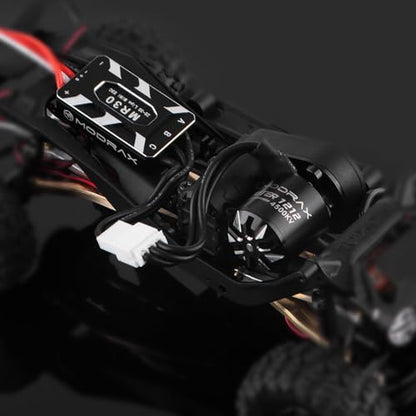 1212 4500KV Brushless Motor & 25A ESC with 11T Pinion Gear for SCX30 | Plug & Play, No Programming Required, Only Compatible with Axial 1/30 SCX30 (Except for Stock SCX30 Receiver)