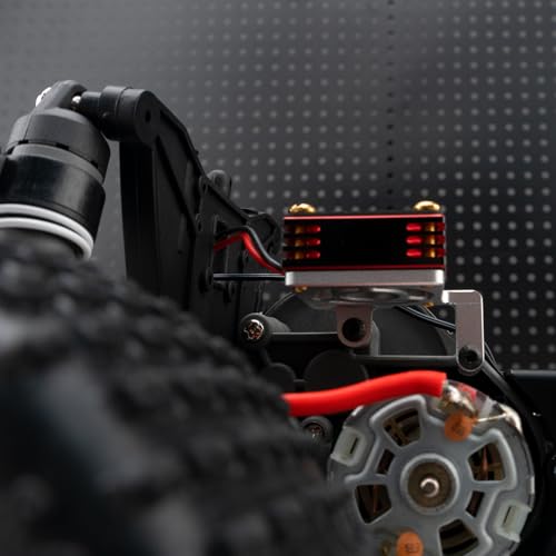 Universal RC Motor ESC Cooling Fan, High Speed Dissipation 30mm*30mm Aluminium Alloy RC Electric Motor Cooling Fan Universal Fit for RC Car Fan Mount Hole 24mm