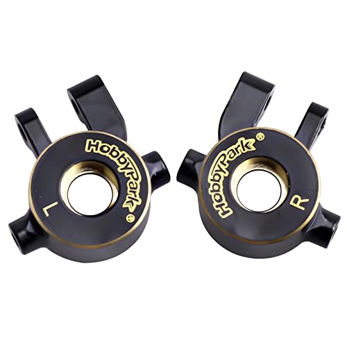 HobbyPark Steering Knuckles for TRX4M TRX4MT Brass Steering Blocks Upgrades Parts 1/18 RC Crawler Car Replacement of 9737