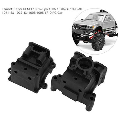 RC Differential Box Shell Housing Premium Replacement Part High Performance Upgrade Compatible with 1/10 Scale RC Cars Black Plastic Durable Construction