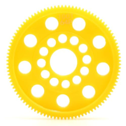 64P 96T Spur Gear for 1/10 On-Road RC Cars Upgrade Parts | High Precision Plastic Main Gear;Lightweight Durable; 5mm thick and 9.5mm center bore;