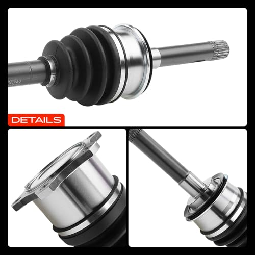 A-Premium Pair (2) Front CV Axle Shaft Assembly Compatible with Toyota 4Runner 1986-1995, Pickup 1986-1995, 4WD Only, Driver and Passenger Side - style: Front Driver and Passenger Side
