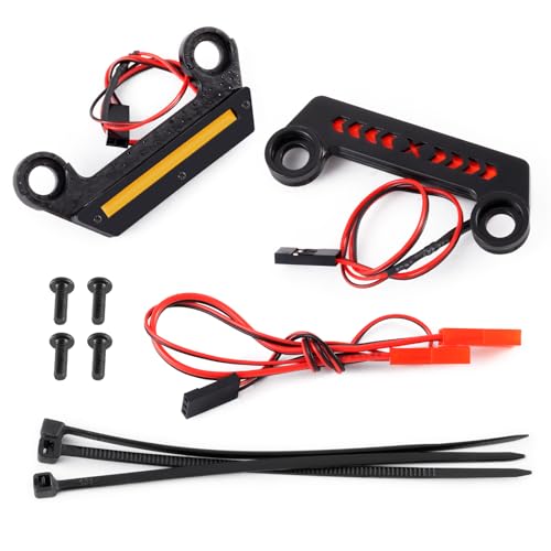 Led Headlight Taillight Light Bar for 1/16 Tra-xxas Mini Maxx | Small X Brushless 2S Rc 4Wd Off-Road Vehicle Upgrade Front Rear Light Kit