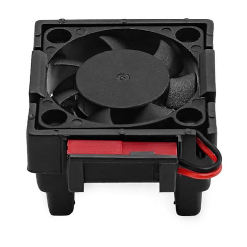 Plastic ESC Cooling Fan #3340 RC Spare Parts for TRAXXAS VXL-3S Slash/Rally/Bandit/Stampede RC Car (Black) - color: Black