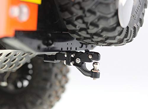 DKKY 1/10 RC Trailer Hook Tow Hitch with Ball Buckle Compatible with Axial SCX10 Traxxas TRX4 1/10 Scale RC Accessories