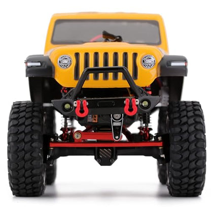 INJORA ES08MA Metal Gear Servo with Mount and Horn for SCX24 Upgrade, Black - color: Black