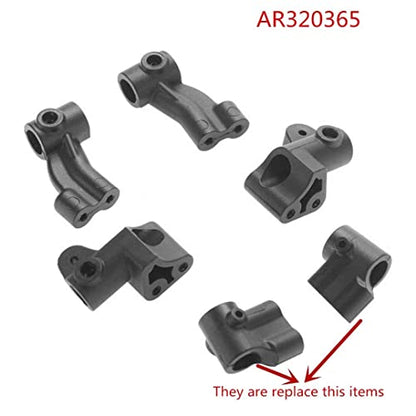 Aluminum Front Body Post Mount Red for Arrma 1/8 Kraton Mojave Notorious Outcast Talion AR320365