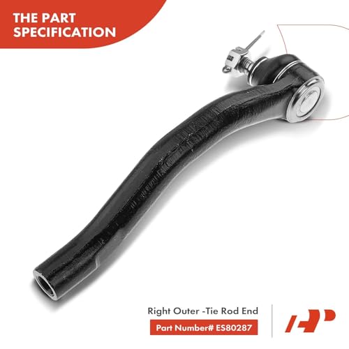 A-Premium 6Pcs Front Suspension Kit, Upper Control Arm | Inner Outer Tie Rod End, Fit for Honda Accord 2003-2007, Acura TSX 2004-2008 , Fix Clunking Noise & Vibration