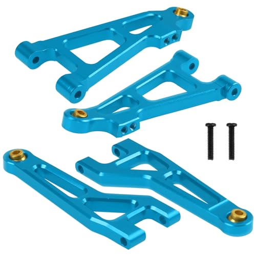 Metal Steering Rod Servo Linkages Turnbuckle & Aluminum Swing Arms & Steering Knuckle Kit & Shock Absorbers & Shock Tower