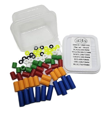 S3D Mudboss RC Shock Internal Limiters (3mm Shock Shaft) (70pcs) 7