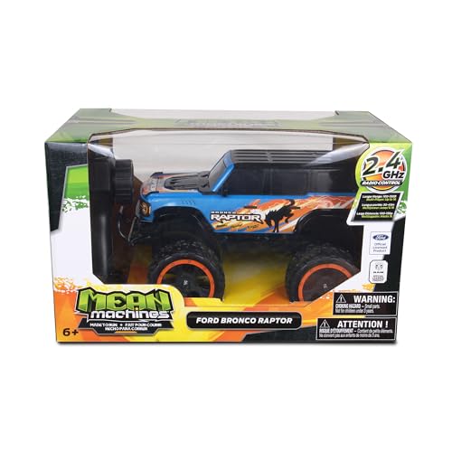 NKOK RC Ford Bronco Raptor Monster Truck; Rear Wheel Drive for Drifting Mastery; Bouncy and Grippy Tires - style: Ford Bronco Raptor