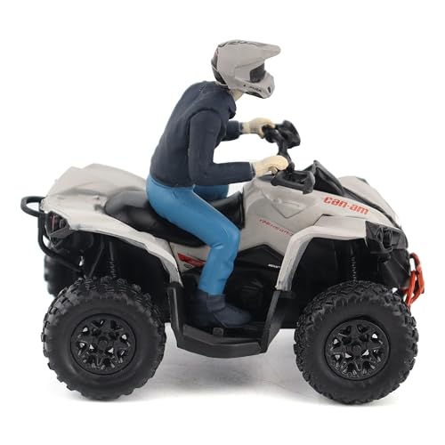 Diecast Masters BRP Bombardier Models 1:32 Scale Diecast Replica Can-Am Renegarde X XC 1000R, Chalk Gray & Magma Red | Item 60008