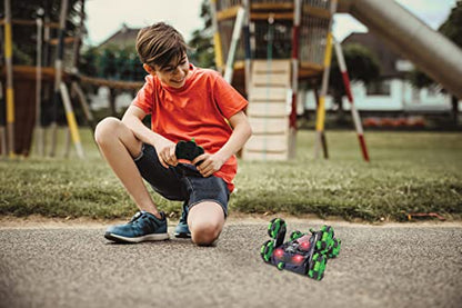 LEXiBOOK, Crosslander Flip RC Car, RC45 | 360° stunts, Smoke jet, 6 wheels, Rechargeable - style: Crosslander Flip