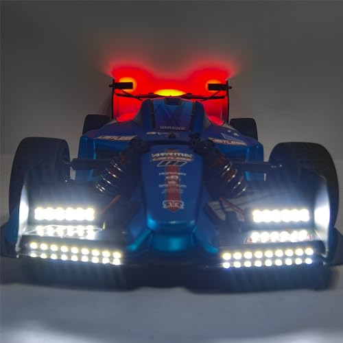 Headlight Taillights Tail Wing Light Bar RC Car Led Lights Kit for ARRMA Limitless F1 1/7 RC Car Upgrades Parts