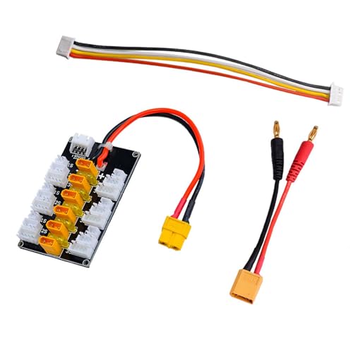 LiPo Battery Parallel Balance Charger Board 1-3S XT30 with Plug for IMAX B6 B6AC