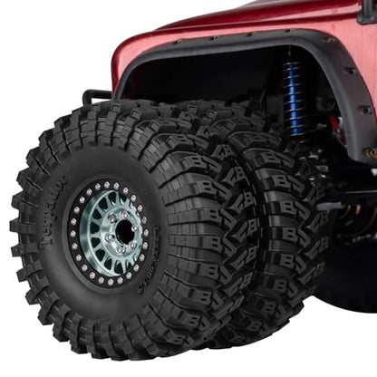 RC 1.9 Dually Beadlock RC Wheel Rim for 1/10 SCX10 90046 AXI03007 TRX4 TRX6 VS4-10 Gen7 Gen8 MST CFX D90 RC Crawler,Aluminum 1.9 Dually Beadlock Wheels Rims w/Adjustable Offset (4PCS)Titanium - color: Titanium/Dually Beadlock