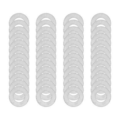 M3x6 Precision Thin Spacers for Mini Electronics,304 Stainless Steel 48pcs | Shim washer set with 0.1,0.2,0.3,0.5mm thicknesses,12 pcs each,for M3 bolts,mechanical DIY and compact component spacing - size: M3X6
