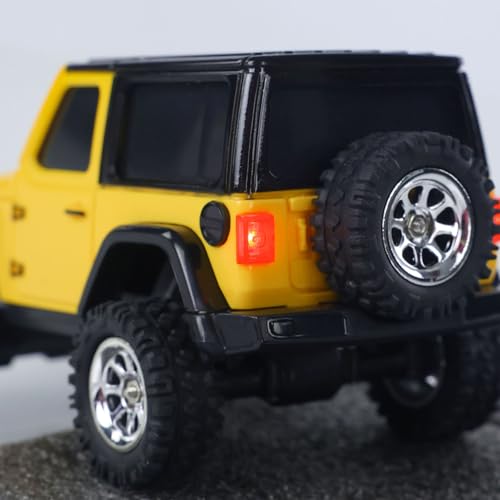 TOUCAN RC HOBBY 2.4G 1/36 Remote Control Rock Crawler RC Off Road Car 4×4 RTR Model Vehicle Light Battery Radio Mini Model for Gifts