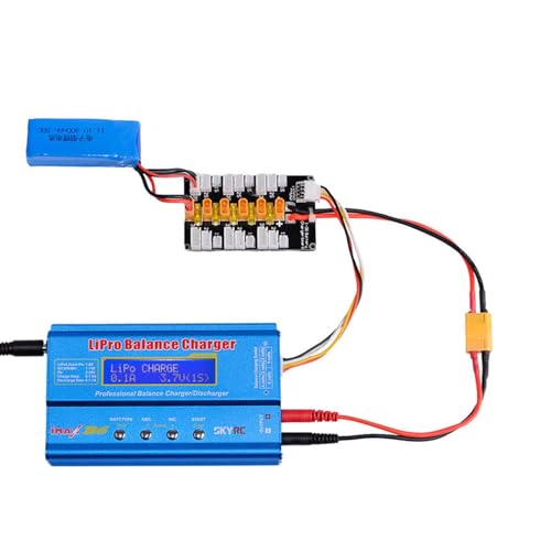 LiPo Battery Parallel Balance Charger Board 1-3S XT30 with Plug for IMAX B6 B6AC