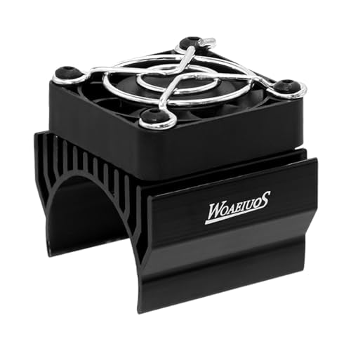 550 Brushed Motor 27T & Heatsink Combo for 1/10 RC Car TRX4 TRX6 Redcat Axial SCX10 SCX10II AXI03007 JL 90046 RC4WD D90 and 1/6 Jeep Willys 1941 MB Military Truck - size: 27T Motor&Heatsink Combo