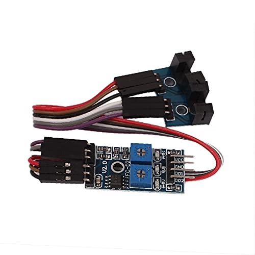 2-Channel IR Motor Test Speed Detect Velocity Sensor Module 3.3-5V(2-Kanal-IR-Motortestgeschwindigkeitsgeschwindigkeits-Sensormodul 3,3-5V