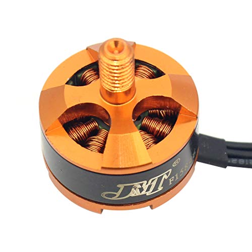 JMT Mini Multi-Rotor 1806 2400KV CW CCW Brushless Motor for DIY 2-3S 250 Mini Drone FPV CC3D 260 330 RC Quadcopter (CCW Black) - color: CCW Black