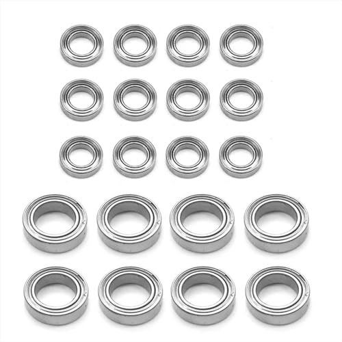 Bearing Kit for Wltoys for 144001 144002 144010 124016 124017 124018 124019 rc Car Spare Modified Accessories 20Pcs Ball Bearing Set