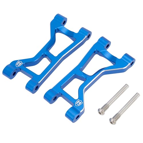 MEUS RACING Aluminum Suspension Arms Kit for Traxxas 1/16 Mini Maxx Upgrade Parts #10731 (Blue) - color: Blue