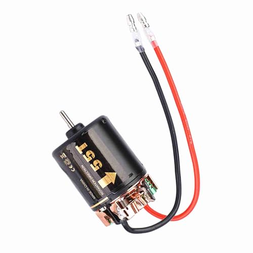 GOWENIC Universal 540 Brushless Motor, RC Model Car Motor for Big Trucks Climbing Car, High Sensorless Brushless, 35T RC for Off Road Model (55T) - size: 55T