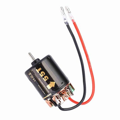 RC Brushed Motor, High Torque High Power Universal, 540 Motor, 35T 45T 55T Large Torsion for RC Mountain Bikes, RC Big T - size: 55T