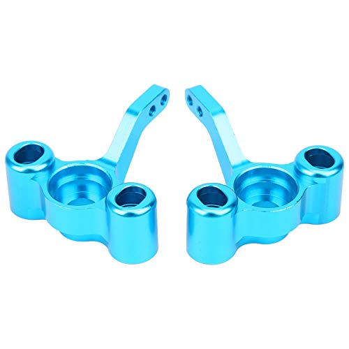 Bnineteenteam 1/10 RC Car Aluminum Alloy Front Knuckle, Front Steering Knuckle 122011(02165) Fit for HSP 1/10 RC Car 94122 94188 (Blue - color: Blue