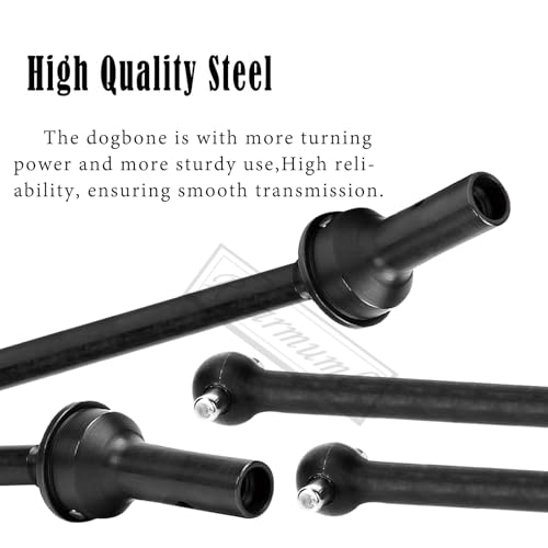 RC Drive Shaft CVD Axles Upgrades Part for 1/8 Typhon 6s, 1/7 Felony Limitless Roller Infraction 6s Blx，Steel Front Rear 4PCS Driveshafts w/17mm Wheel Hex Hub Hops Up,Navy Blue - color: Navy Blue- 4cvd-hubs