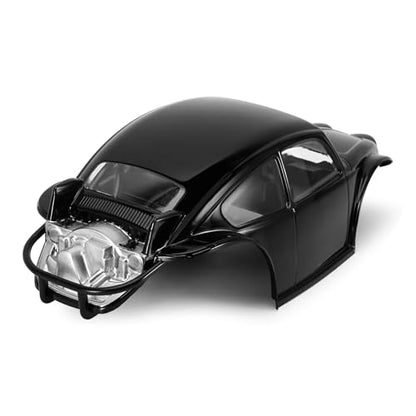 INJORA BUG18 Body with Interior for 1/18 TRX4M Universal LCG Chassis（Black） - color: Black
