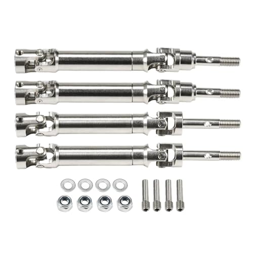 for Slash for Rustler for Stampede for Hoss 4x4 for VXL HQ727 Metal Drive Shaft Universal Joint Driveshaft Dog Bone RC Truck Upgrade Car Parts Rc Parts
