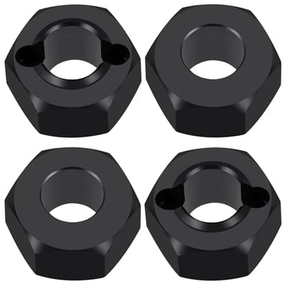 Rc Accessories for LOSI for Mini-B 2WD for Mini-T 2.0 4Pcs 1/16 1/18 Metal Hex Wheel Hub Adapters Conversion RC for Buggy Truck Model Upgrade Parts