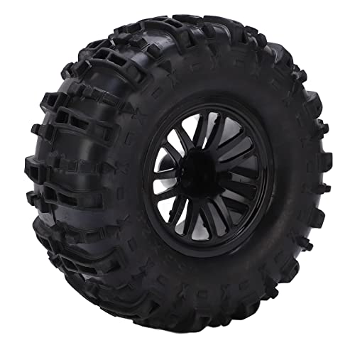 4Pcs RC Car 155mm Tires Wheel Rim Set Durable Rubber for 1/8 1/10 Short Course Truck