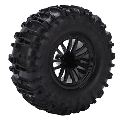 4Pcs RC Car 155mm Tires Wheel Rim Set Durable Rubber for 1/8 1/10 Short Course Truck