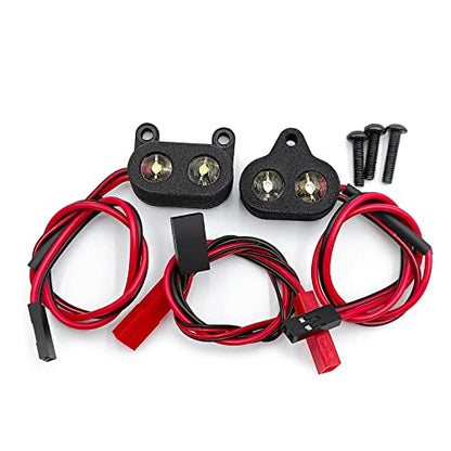 1:8 RC Car LED Light Kit Headlight Taillights Front/Rear Lamp for 1/8th ARRMA Typhon 3S Buggy Upgrades