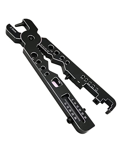 Multi-Function RC Shock Pliers Wheel Tire Tools for 1/24 1/12 1/10 1/8 | Aluminum Alloy,CNC-machined,Anodized Treatment,Rust Resistance,Used fot Traxxas Arrma Axial Losi Redcat HSP HPI RC Cars