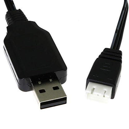 1-Pack XH-3P Balance 7.4V 1A Lipo Battery USB Charger Cable for RC Quadcopter FPV Drone Parts