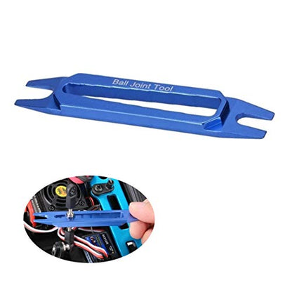 RC Car Ball Joint Tool Aluminum Ball End Remover for HSP Tamiya HPI RC Car 4/4.8/5/5.8mm Ball End (Blue) - color: Blue