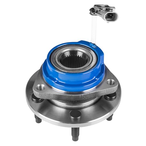 513121 Front Wheel Bearing Hub Assembly with ABS 5 Lugs 1 Pack | Fits for Buick Cadillac Chevy Impala Venture Pontiac Grand Prix Oldsmobile Saturn, Replacement Hub Assemblies Bearings - size: 513121/1PC