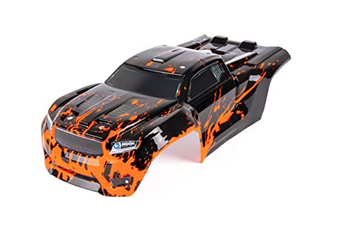 Custom Body Compatible for Sledge 6S 4WD 1/8 Truck Shell Cover (Muddy Orange) - color: Muddy Orange